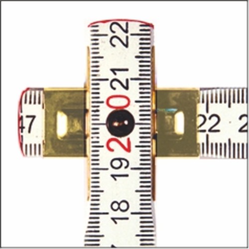 Wooden folding rule