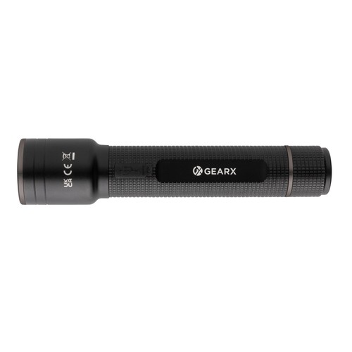 Gear X RCS recycled aluminum USB-rechargeable torch large Gear X RCS recycled aluminum USB-rechargeable torch large