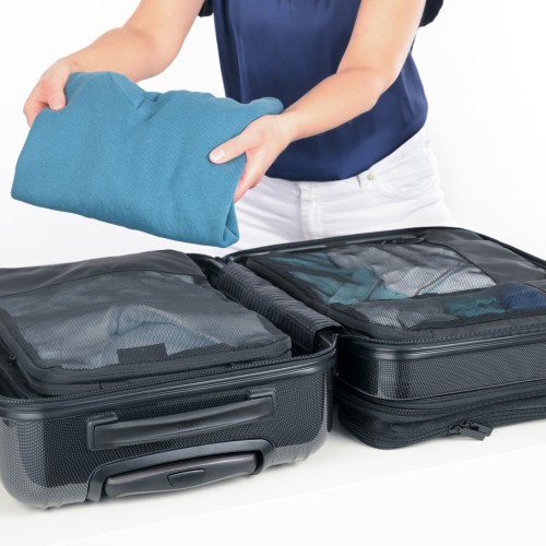 Black Packing Cubes TROIKA BLACK PACKING CUBES Black Packing Cubes TROIKA BLACK PACKING CUBES