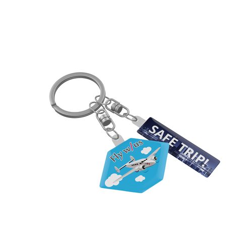 Key Ring Flex Duo, < 10 cm2 & < 10 cm2