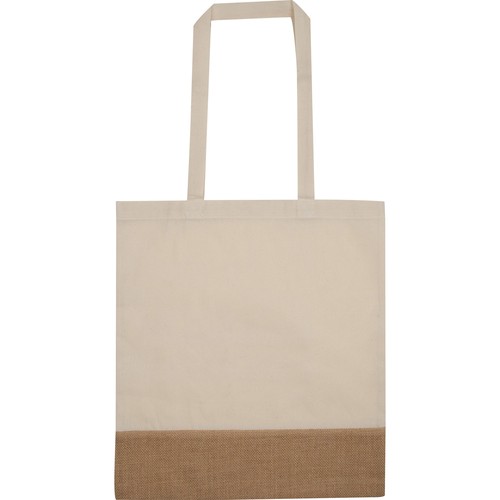 Shopper con fondo in juta DOREEN Shopper con fondo in juta DOREEN