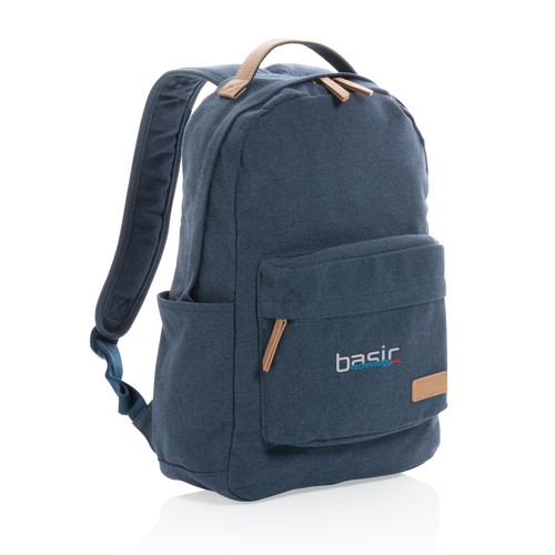 Impact AWARE™ 16 oz. recycled canvas laptop rugzak Impact AWARE™ 16 oz. recycled canvas laptop rugzak