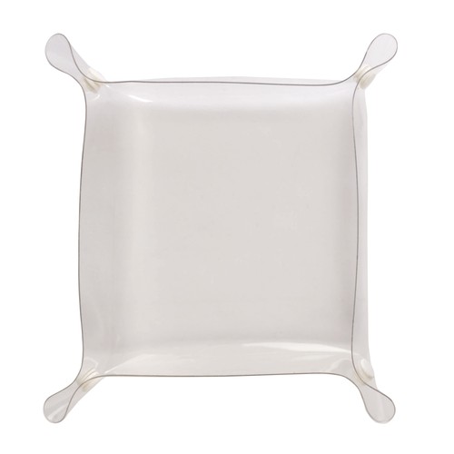 Svuota-tasche Portaoggetti in PVC trasparente