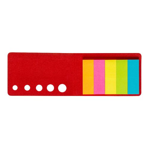 Mini cardboard sticky note holder