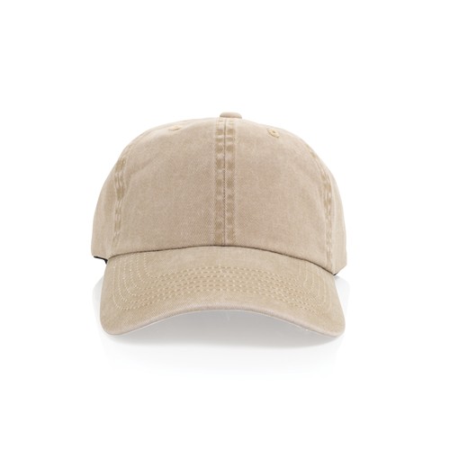 BEAU AWARE™ Washed 6-Panel Kappe aus 270gr/m² Baumwolltwill BEAU AWARE™ Washed 6-Panel Kappe aus 270gr/m² Baumwolltwill