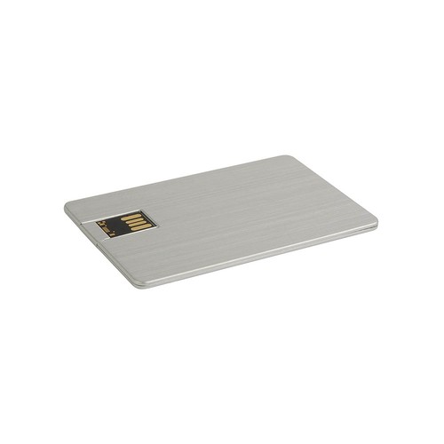 8GB metal card shape pen drive.