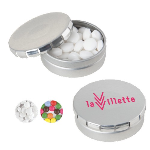 Round Click Tin 45 mm