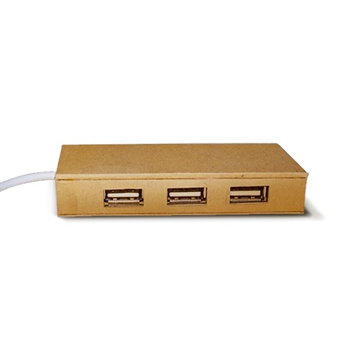 USB Hub in Recycled Paper Meereen USB Hub in Recycled Paper Meereen