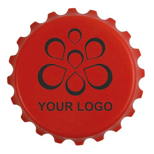 ABS and metal, bottle top-shaped, screw-top and bottle opener with magnets ABS and metal, bottle top-shaped, screw-top and bottle opener with magnets