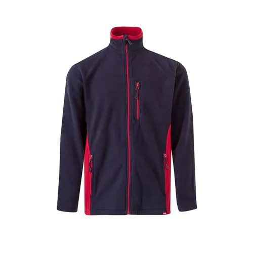 VL GERAS. Two-tone fleece jacket (220g/m²) in polyester (100%) VL GERAS. Two-tone fleece jacket (220g/m²) in polyester (100%)
