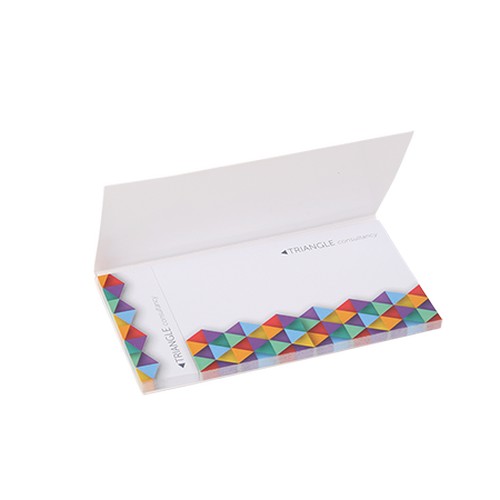 Bloc repositionnable avec couverture 2 en 1, 25 feuilles Bloc repositionnable avec couverture 2 en 1, 25 feuilles
