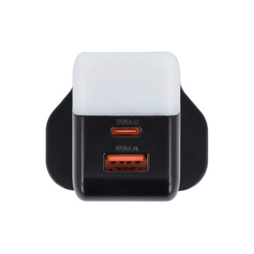 Adaptador de corriente Xoopar ICE-G de 65 W con GaN y enchufe británico