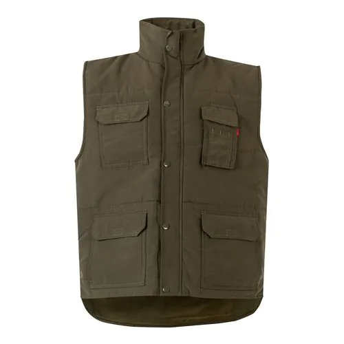 VL MEFITIS. Multi-pocket padded vest (220g/m²), in polyester (100%) VL MEFITIS. Multi-pocket padded vest (220g/m²), in polyester (100%)
