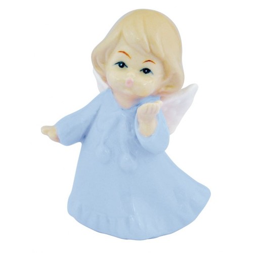 CERAMIC ANGELET SKY-BLUE 5.7*4.2*7.3 CERAMIC ANGELET SKY-BLUE 5.7*4.2*7.3