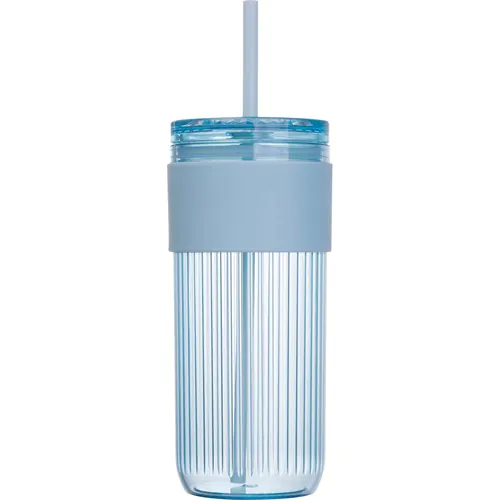Beker met rietje, 660 ml