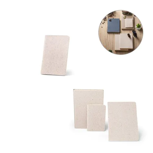 ORGANIC SOFT. Bloc-notes A6 avec couverture souple fabriquée à partir de matière organique d'éléphant (80%) ORGANIC SOFT. Bloc-notes A6 avec couverture souple fabriquée à partir de matière organique d'éléphant (80%)