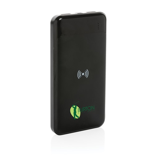 RCS standaard recycled plastic wireless powerbank RCS standaard recycled plastic wireless powerbank