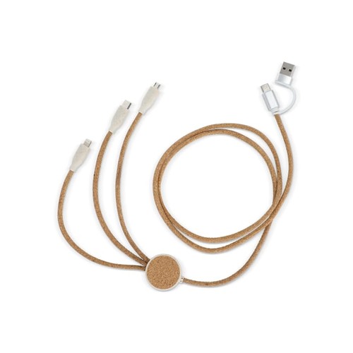 Cork 3 in 1 PD charging & data cable Cork 3 in 1 PD charging & data cable