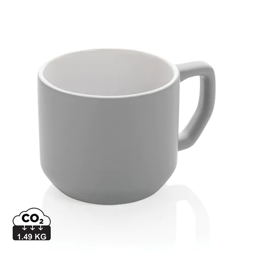 Taza de cerámica moderna 350ml Taza de cerámica moderna 350ml