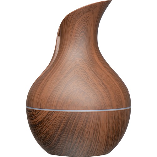 Humidifier with dark wood look