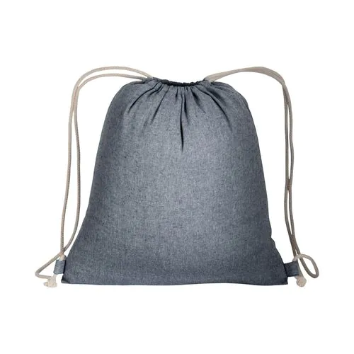 150g/m2 recycled cotton drawstring backpack 150g/m2 recycled cotton drawstring backpack