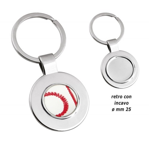 KEY CHAIN BASEBALL WITH HOLLOW KEY CHAIN BASEBALL WITH HOLLOW