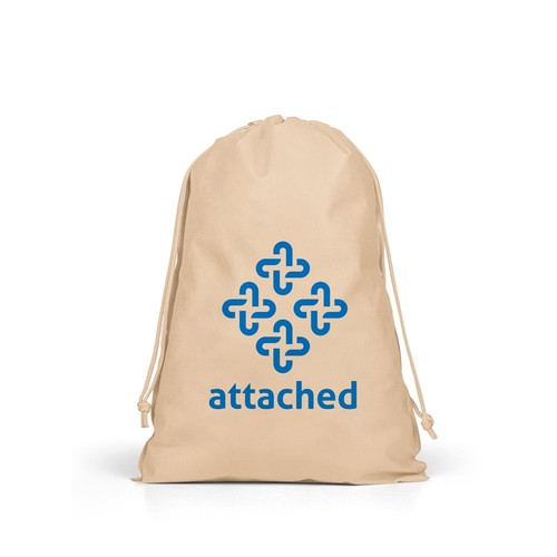 GIFT BAG L. Grote rugzak van non-woven materiaal (60 g/m²)
