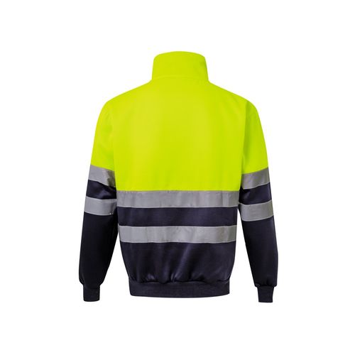VL THOR. Sweatshirt bicolore (300g/m²) en polyester éponge (100%)