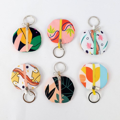 CUSTOMIZABLE RPET ROUND COIN PURSE CUSTOMIZABLE RPET ROUND COIN PURSE