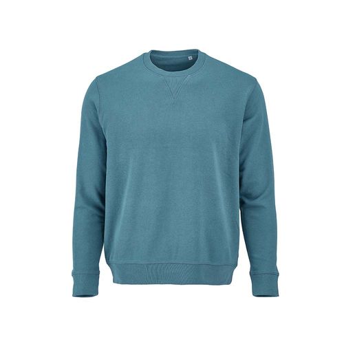 Sweat Capri mixte à col rond en french terry. 100% coton bio Sweat Capri mixte à col rond en french terry. 100% coton bio
