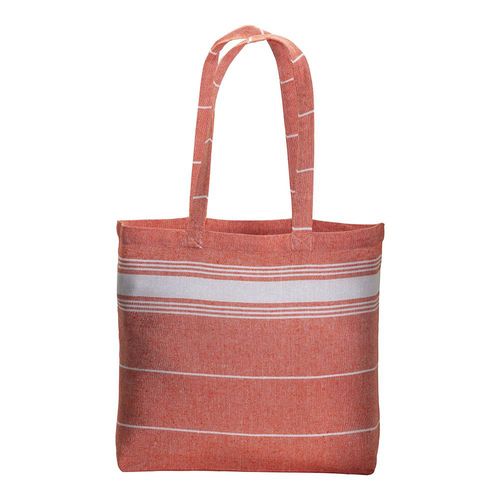 180 g/m2 cotton fouta shopping bag, long handles 180 g/m2 cotton fouta shopping bag, long handles