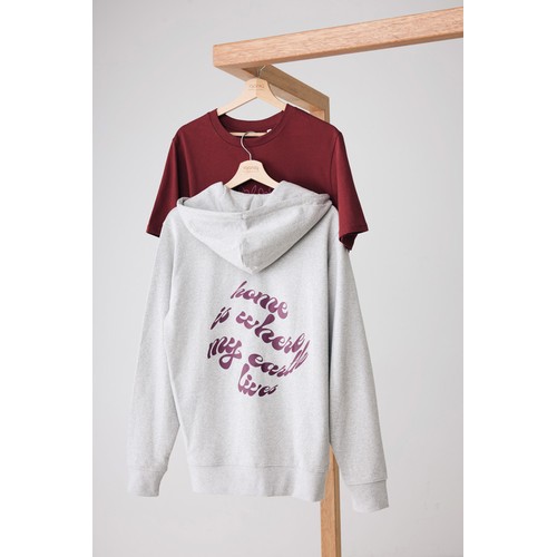 Sweat à capuche avec zip en coton recyclé IQONIQ Abisko Sweat à capuche avec zip en coton recyclé IQONIQ Abisko