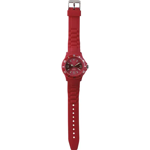 RELOJ ANALÓGICO PERSONALIZABLE EN PLÁSTICO Y SILICONA