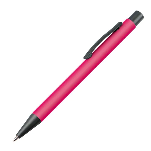 Stylo en plastique avec clip en métal