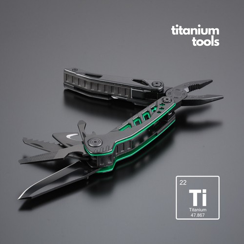 OPTIMA SET II: MULTITOOL, ZAKMES EN MEDIUM ZAKLAMP