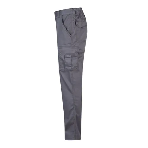 VL PAN. Pantalon stretch, multipoches (290g/m²), en coton (46%), EME (38%) et polyester (16%)