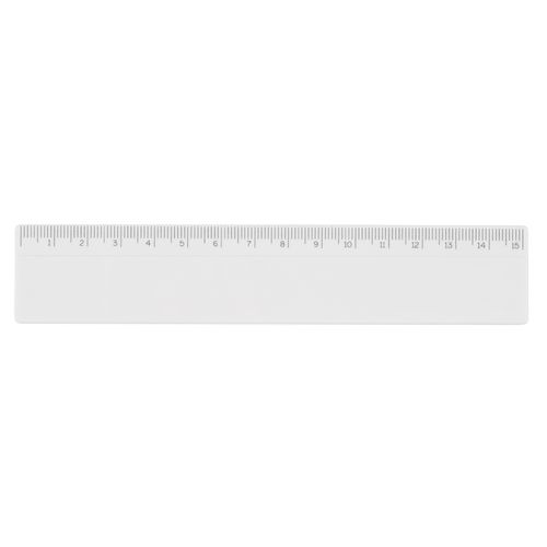 Plastic Ruler 15cm - recycled