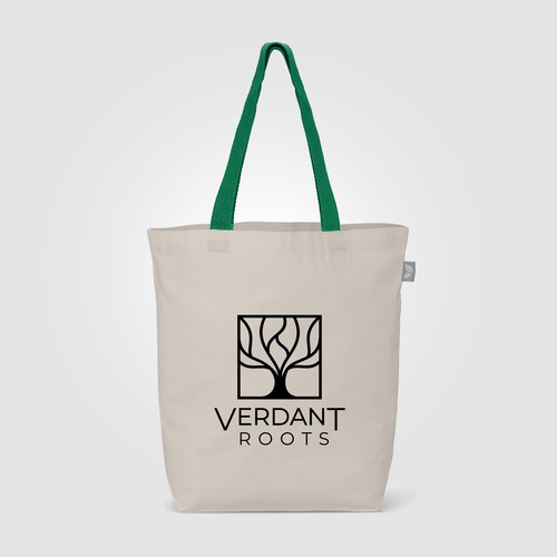Tonga Recycled 5 oz Cotton Coloured Handle Shopping Tote Bag - 11L Tonga Recycled 5 oz Cotton Coloured Handle Shopping Tote Bag - 11L