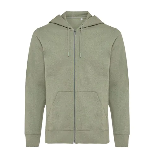 IQONIQ Abisko gerecycled katoen hoodie met rits