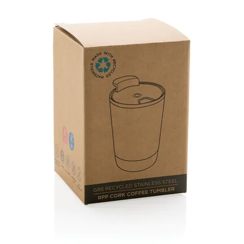 GRS RPP stainless steel cork coffee tumbler GRS RPP stainless steel cork coffee tumbler