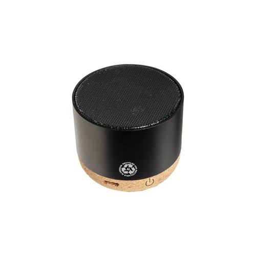 Mini enceinte Bluetooth avec base en liège