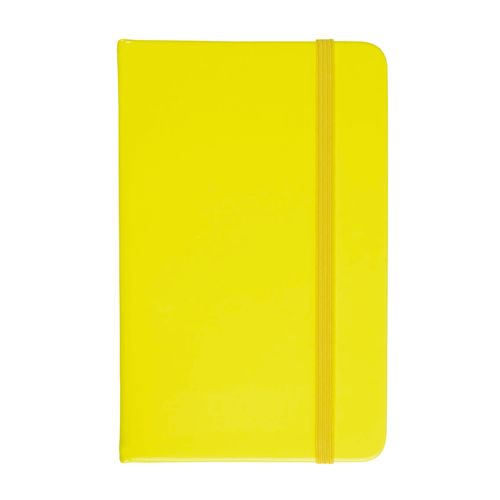 Cahier avec fermeture élastique couleur fluo Cahier avec fermeture élastique couleur fluo