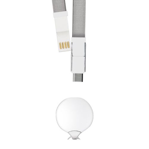 LONG CABLE DE CHARGE 3 EN 1 AVEC PC