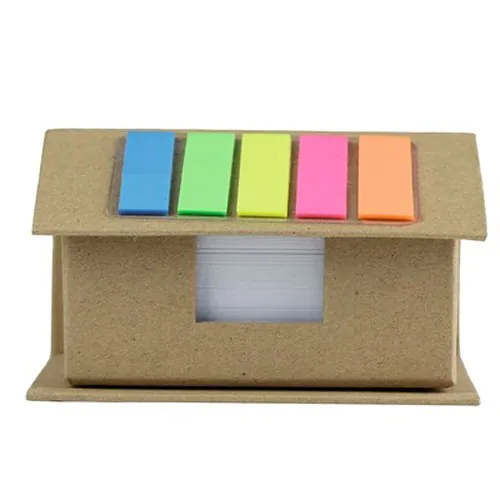 Memo holder "house", notebook, sticky notes | Oliver Memo holder "house", notebook, sticky notes | Oliver