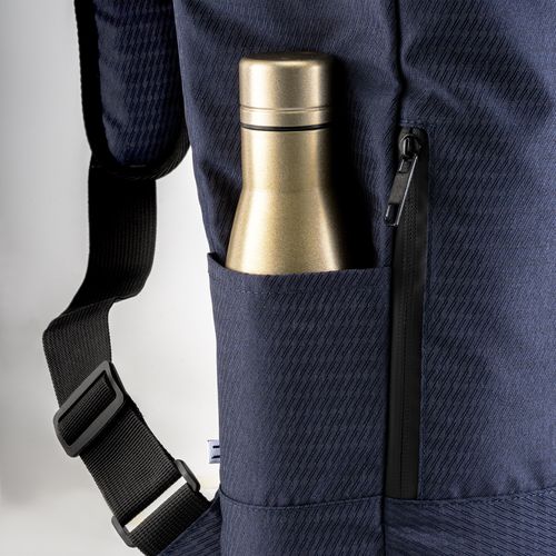 Zaino porta pc in poliestere riciclato con tintura ecologica