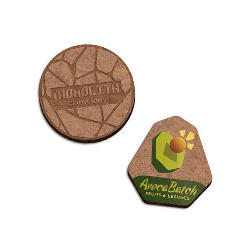 CUSTOM MDF MAGNET, 3 MM THICK, WITH REAR NEODYMIUM MAGNET Ø13 ° 1 MM (MAX. 20 CM CUSTOM MDF MAGNET, 3 MM THICK, WITH REAR NEODYMIUM MAGNET Ø13 ° 1 MM (MAX. 20 CM