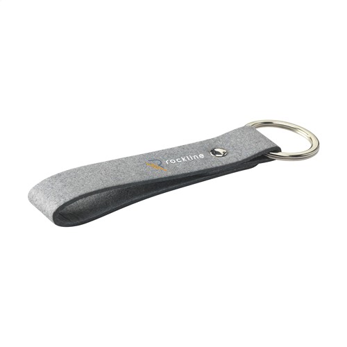 Recycled Denim Textile Keyring porte-clés Recycled Denim Textile Keyring porte-clés