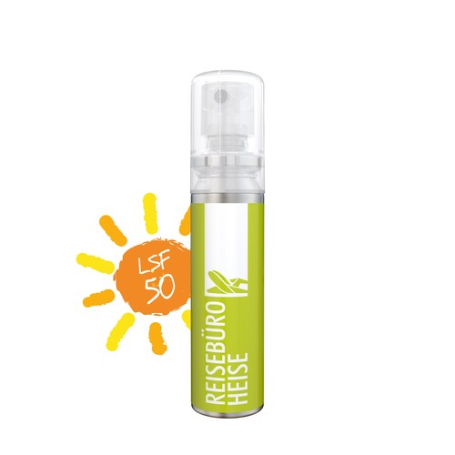 Sun Protction Spray SPF 50, 20 ml, Body Label