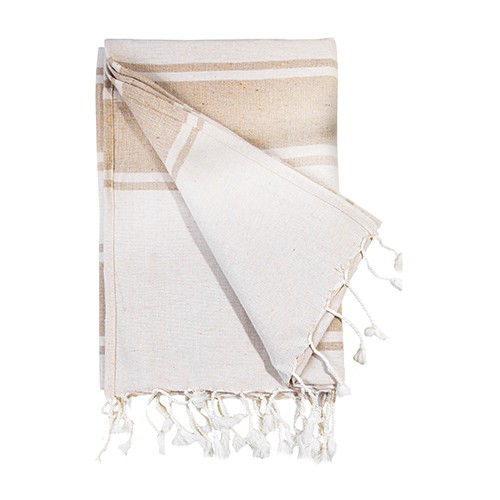 Cotton pareo+bag set Cadmio