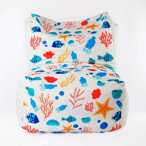 1-SEATER PUFF SOFA IN CUSTOMIZABLE RPET 1-SEATER PUFF SOFA IN CUSTOMIZABLE RPET